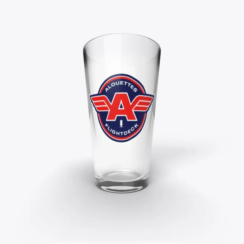 Alouettes Flightdeck Logo Pint